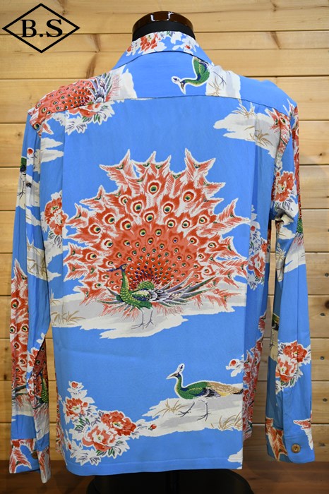 SUN SURF デニムジャケット アロハシャツ ドッキング 切り替え