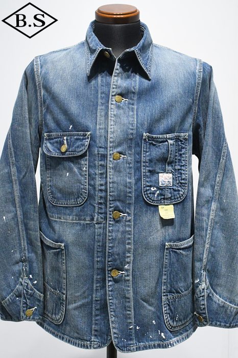 シュガーケーン Sugar Cane デニムジャケット SC15708 11oz. BLUE DENIM WORK COAT AGED MODEL BLUE