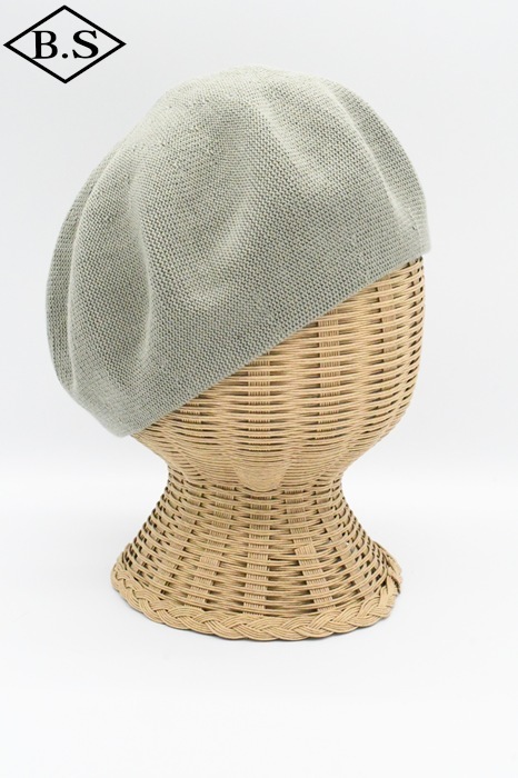 帽子 COTTON BASIC BERET - Moca D-01057 D-01057-M-5.jpg?crop=center&