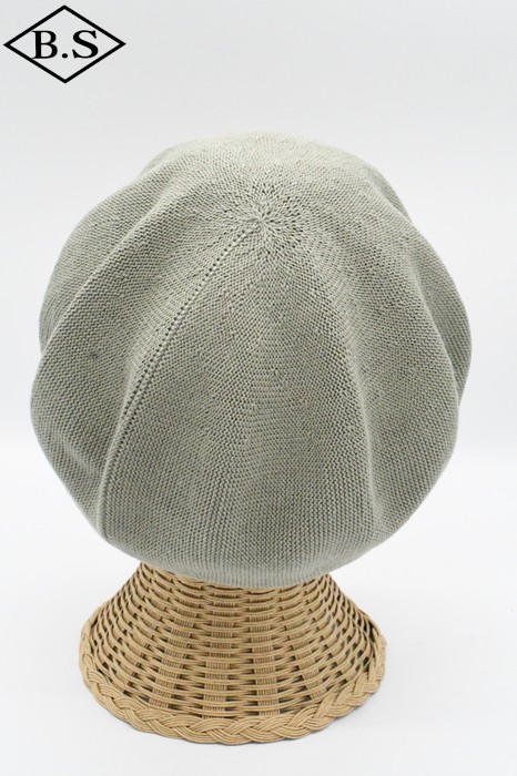 帽子 COTTON BASIC BERET - Moca D-01057 D-01057-M-5.jpg?crop=center&