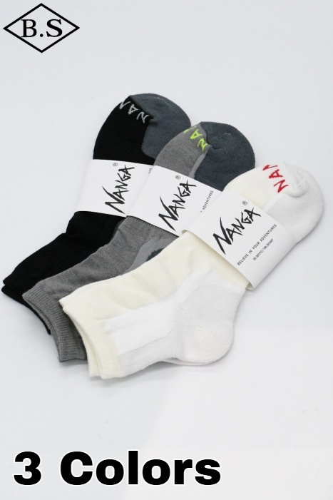ナンガ NANGA ソックス HIGH COMPRESSION SHORT SOCKS ハイコンプレッションショートソックス