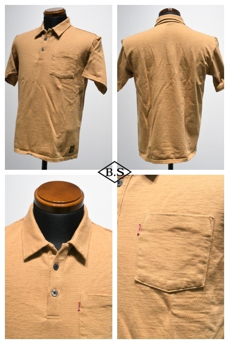 トップス DELUXEWARE OCTS-00...OPEN COLLAR T-SHIRT DELUXEWARE（デラックスウエア） OCTS-00 OPEN COLLAR T-SHIRT