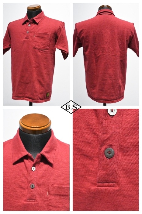 トップス DELUXEWARE OCTS-00...OPEN COLLAR T-SHIRT DELUXEWARE（デラックスウエア） ポロシャツ Tシャツ OCTS-00 OPEN
