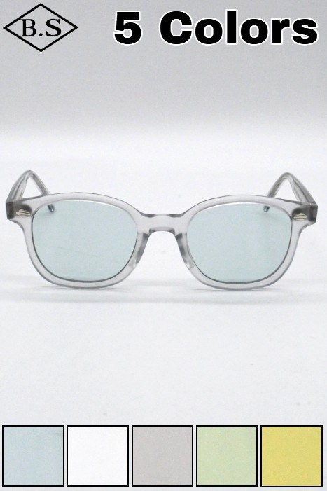 デラックスウエア DELUXEWARE アイウェア DFW-001 Wellington model CLEAR.GRY フレーム