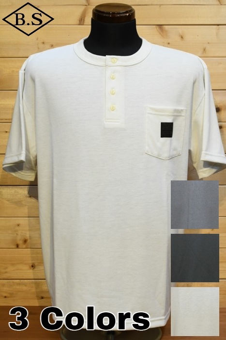 トロフィークロージング Tシャツ TROPHY CLOTHING “MONOCHROME” PC HENLEY TEE