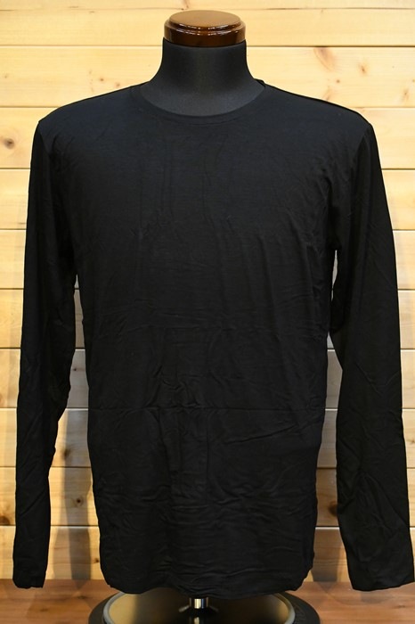 ブーディー BOODY  小物 メンズウェア メンズ ロングスリーブクルーネックＴシャツ ブラック