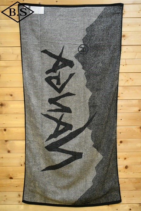 NANGA ロゴバスタオル グレー NANGA ナンガ LOGO BATH TOWEL ロゴ バスタオル 今治タオル