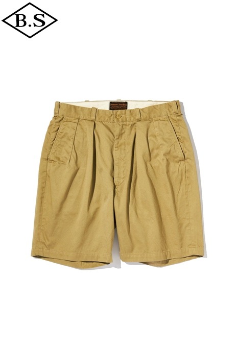 フェローズ PHERROW'S ショートパンツ 25S-P.50CS ミリタリーチノショーツ Beige