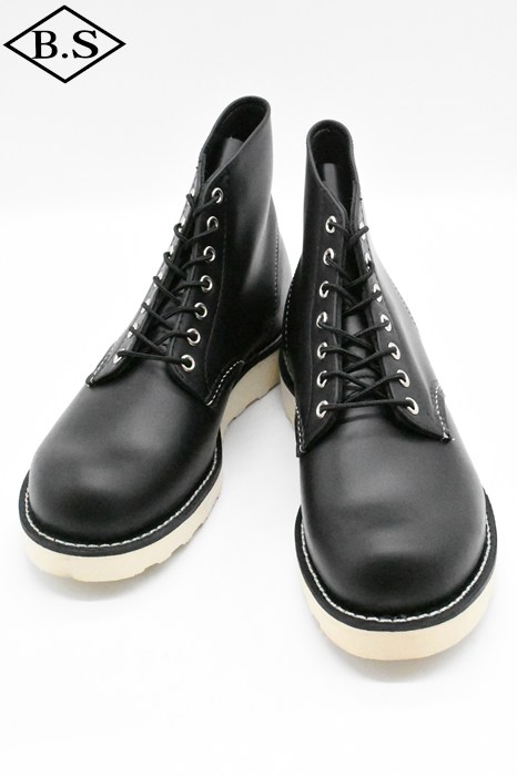 レッドウィング REDWING ブーツ NO.8165 6-inch Classic Round 6インチ クラシックラウンド BLACK 