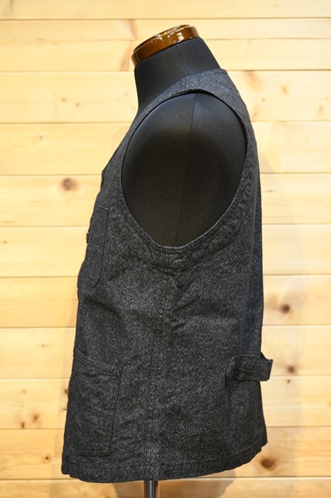 CUSHMAN / クッシュマン ベスト CUSHMAN 21893 ブラックシャンブレー