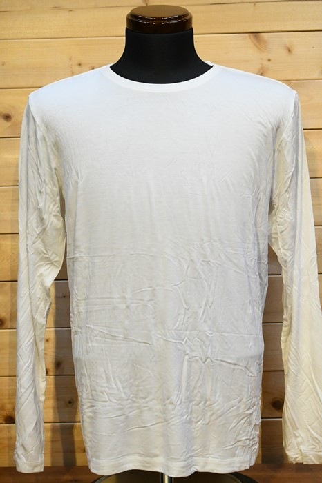 ブーディー BOODY  小物 メンズウェア メンズ ロングスリーブクルーネックＴシャツ ホワイト