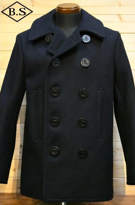 Lot No. BR11554 / PEA-COAT “NAVAL CLOTHING FACTORY” - BUZZ