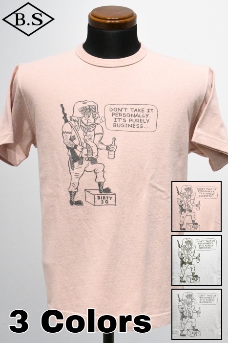 コリンボ COLIMBO Tシャツ ZA-0416 Norwalk Cotton Tee Dirty Thirty
