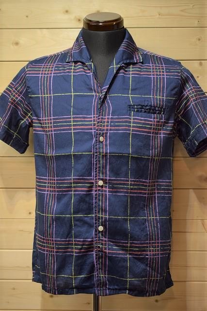 ジェラード JELADO SG41117 Vincent Shirt 半袖シャツ オールドネイビー