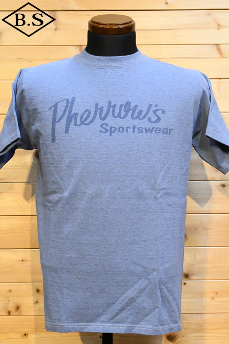 フェローズ PHERROW’S 半袖Ｔシャツ 24S-PT1-VA NAVY