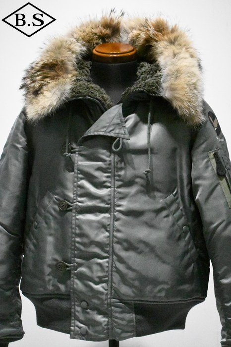 コリンボ COLIMBO アウター ZA-0119 ELMENDORF JACKET (Type-N-2B) Whith Decal / SAGE GREEN