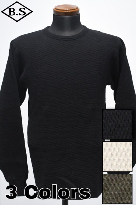 ビッグジョン BIG JOHN  長袖Tシャツ MTE005 THERMAL TEE (TIGHT) サーマルTシャツ ロングスリーブＴシャツ