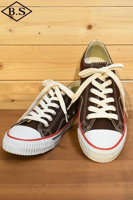 ダッパーズ Dapper's スニーカー LOT1650 Dappers Brand Canvas Sneakers Type Low Cut 2023 Model MAROON CANVAS