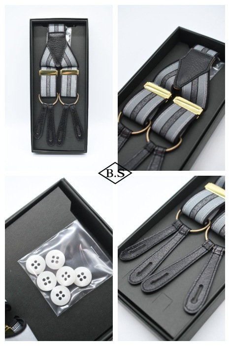 Dapper's / ダッパーズ Dapper's サスペンダー LOT1750B Classical