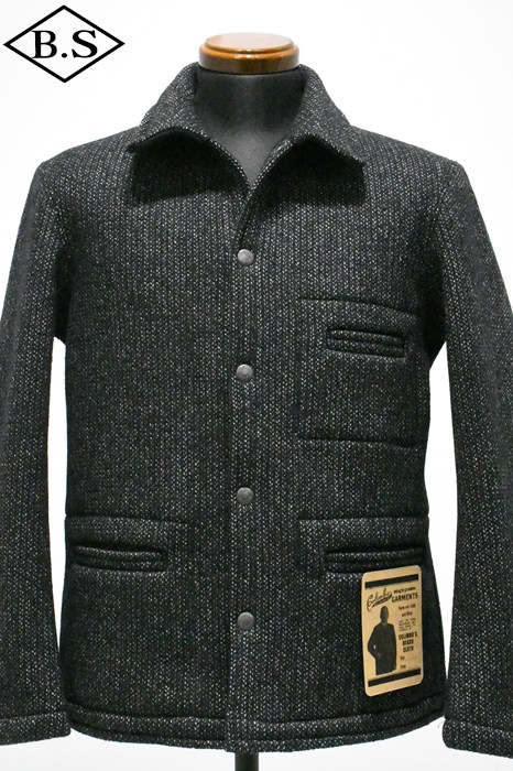 コリンボ COLIMBO アウター ZA-0153 COALFIELD CLOTH COAT / Salt & Pepper