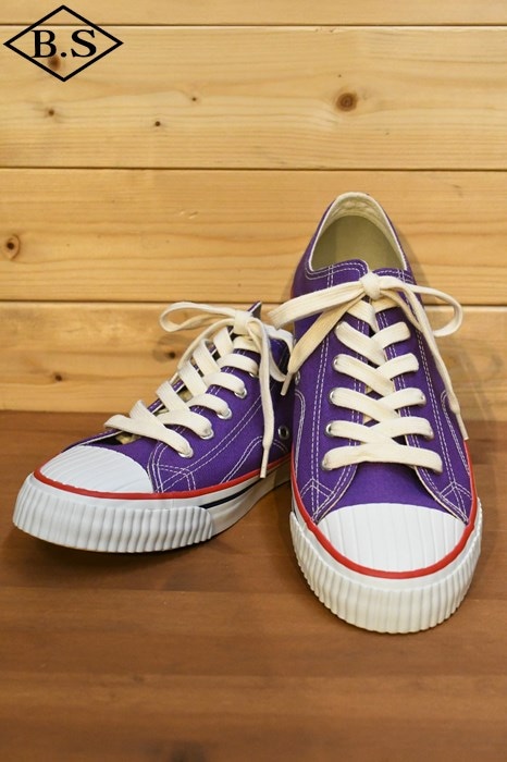 ダッパーズ Dapper's スニーカー LOT1650 Dappers Brand Canvas Sneakers Type Low Cut 2023 Model PURPLE CANVAS