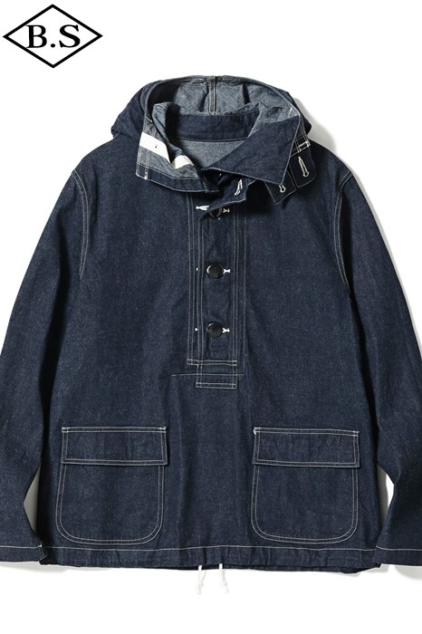 バズリクソンズ BUZZ RICKSON’S アウター BR11703 / U.S. NAVY DENIM GAS PROTECTIVE PARKA 