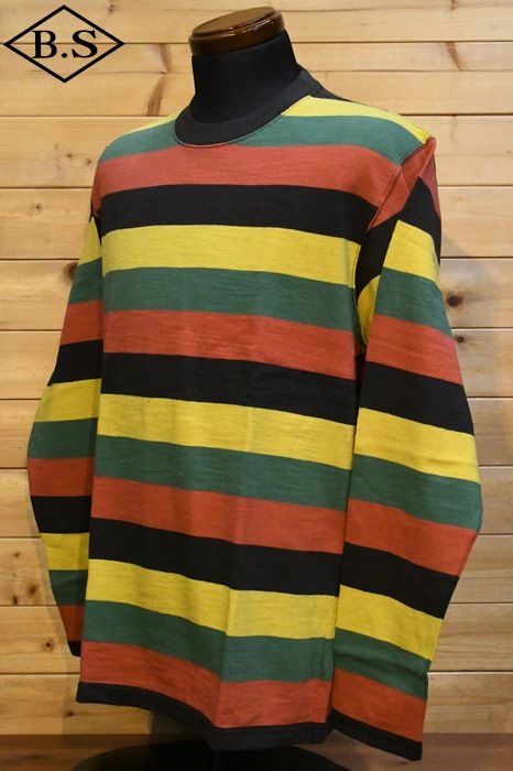 BUCO STRIPE TEE L/S – The Real McCoy's