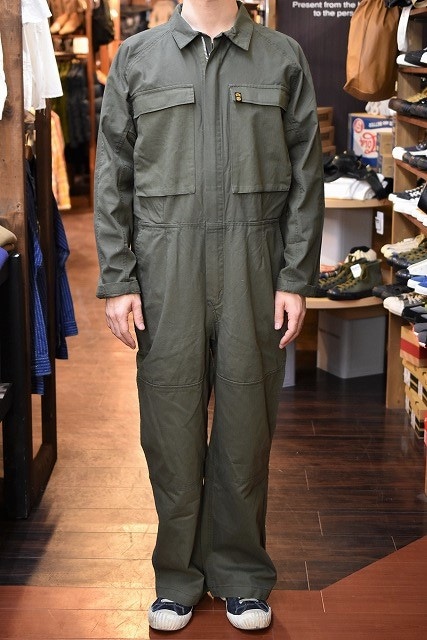 ナイジェルケーボン Nigel Cabourn ナイジェルケーボン×エレメント THE SAWYER COVERALL ミリタリー カバーオール