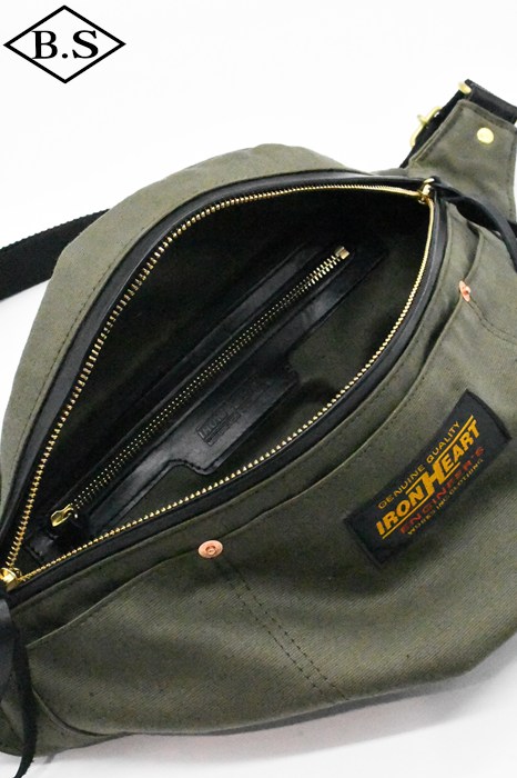 新品！アイアンハート IRON HEART ウィップコード ウエストバッグ バッグ / アイアンハート IRON HEART バッグ IHE-53 ウィップコード