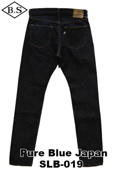 ピュアブルー Pure blue japan ジーンズ SLB-019 16.5oz. Slub Denim Relaxed Tapered スラブジーンズ リラックス テーパード インディゴ 