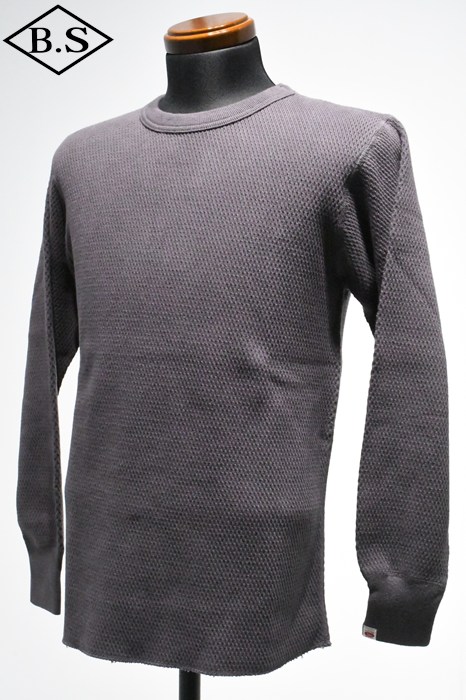 UES / ウエス UES 長袖Tシャツ 60WH ダブルハニカムサーマル