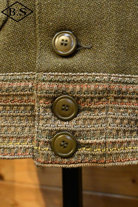 ジャケット・アウター THE REAL McCOYS WOOL RASCHEL JACKET THE REAL McCOYS WOOL RASCHEL JACKET