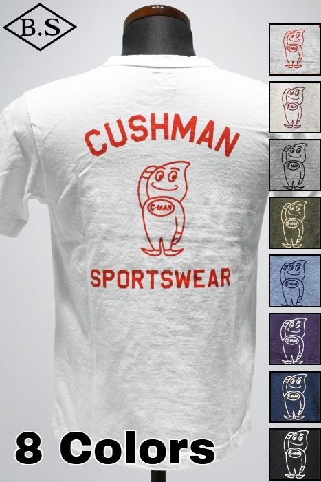 クッシュマン CUSHMAN Tシャツ BSC002 別注T-SHIRT CUSHMAN BOY