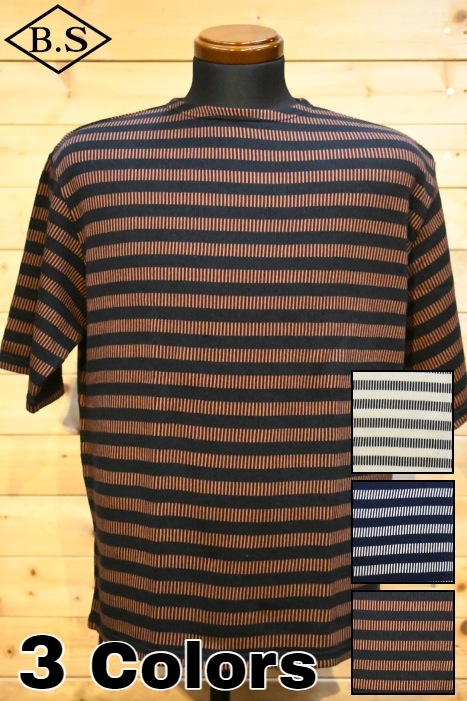 コリンボ COLIMBO Tシャツ ZZ-0411 St.Sampson French Border Shirt -Half Lrngth Sleeves-