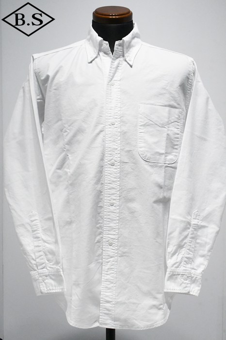 ササフラス SASSAFRAS 長袖シャツ SF-252224 Green Thumb Shirt WHITE