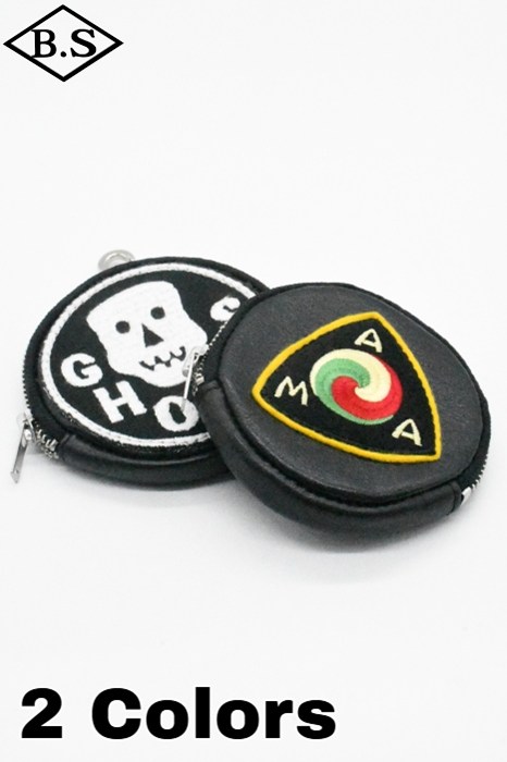 クッシュマン CUSHMAN 小物 29414 LEATHER ROUND POUCH 