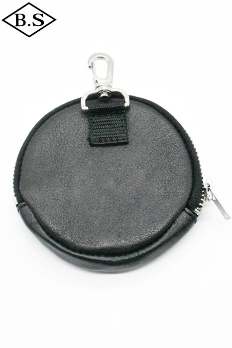 CUSHMAN / クッシュマン CUSHMAN 小物 29414 LEATHER ROUND POUCH