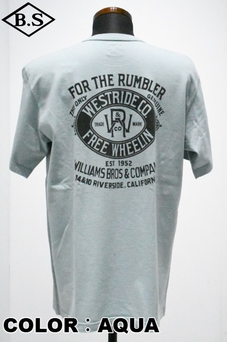 Tシャツ / ウエストライド WESTRIDE Tシャツ PT.TEE.26-01 [アメカジ