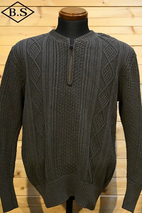 ダリーズ DALEE’S 長袖Tシャツ Irad.Sweater 30s ALL COTTON SWEATER GRAY コットンセーター グレー