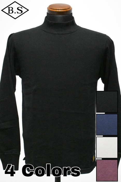 デラックスウエア DELUXEWARE 長袖Tシャツ M300-00 MOCK NECK KNIT