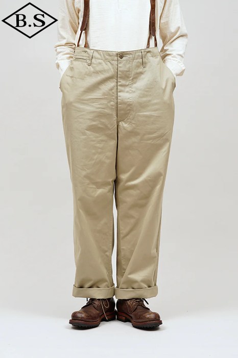 ナイジェルケーボン Nigel Cabourn パンツ 80490050020 NEW BASIC CHINO PANT ニューベーシックチノパンツ ライトベージュ