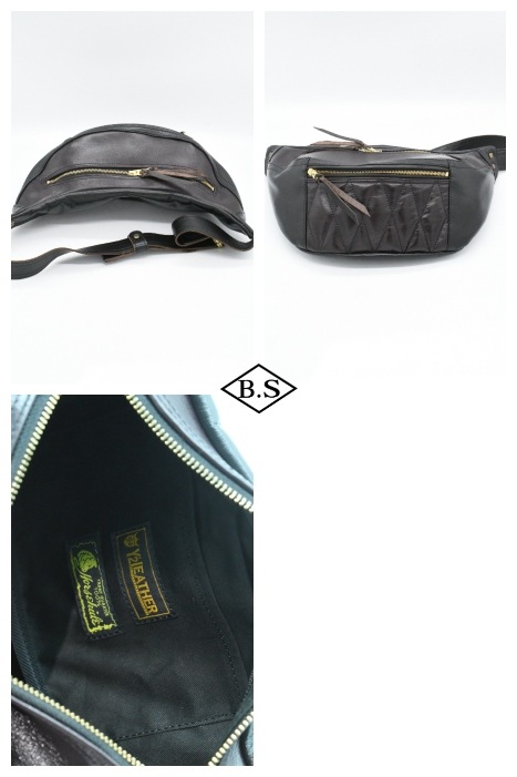 ワイツーレザー Y’2 LEATHER バッグ BG-09 HORSE HIDE WAIST BAG