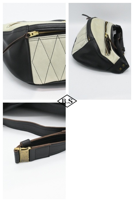 ワイツーレザー Y’2 LEATHER バッグ BG-09 HORSE HIDE WAIST BAG