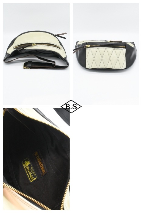 ワイツーレザー Y’2 LEATHER バッグ BG-09 HORSE HIDE WAIST BAG