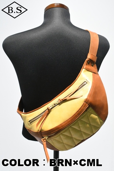 ワイツーレザー Y’2 LEATHER バッグ BG-09 HORSE HIDE WAIST BAG