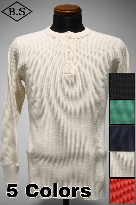 ジェラード JELADO 長袖Ｔシャツ AB94236 Mega Thermal Henry Neck メガサーマル ヘンリーネック 