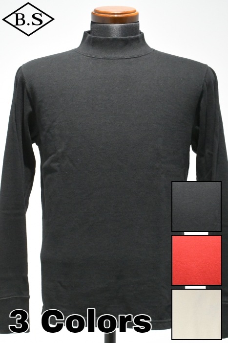 デラックスウエア DELUXEWARE 長袖Tシャツ M300-00 MOCK NECK KNIT