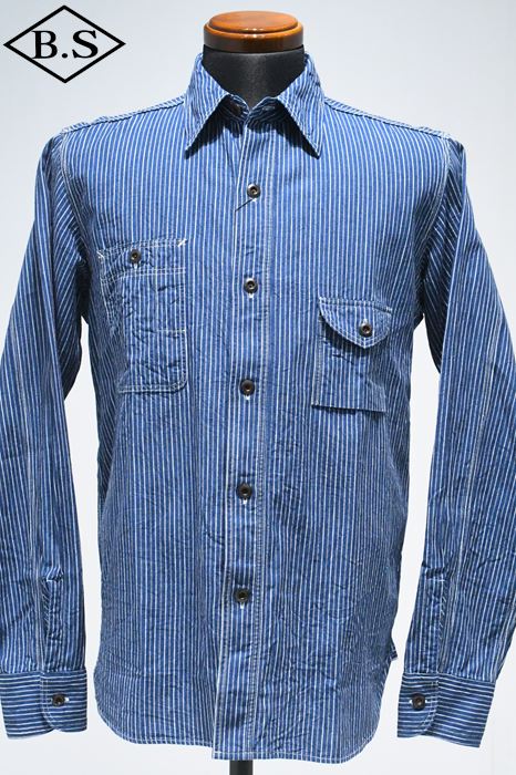 ジェラード JELADO 長袖シャツ JP11116 Smoker Shirt Indigo