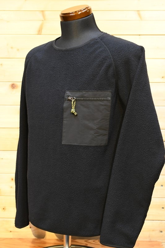 コリンボ サーモライト スウェット COLIMBO ZW-0430 SANBORN CREW SWEATER ブラック
