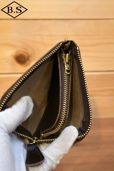 Nigel Cabourn 黒 レザー コインケース NigelCabourn / ナイジェルケーボン Nigel Cabourn 財布
